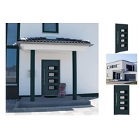 VidaXL Haustür Anthrazit 110x210 cm Aluminium und PVC