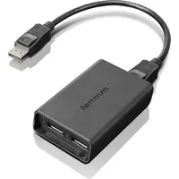Lenovo DisplayPort to Dual DisplayPort Adapter, 2x DisplayPort 1.2