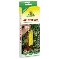 NEUDORFF Gelbtafeln kleinformatig gegen Schädlinge, 7 Stück