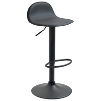 CLP Barhocker Lana V2 Kunstleder schwarz/schwarz