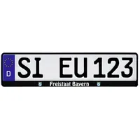 HP Autozubehör Kennzeichenhalter Freistaat Bayern
