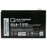 Quality Batteries Q-Batteries 12LS-7 F2 12V 7Ah Blei-Vlies-Akku |
