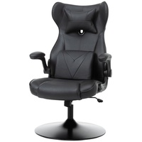 Vinsetto Gaming Stuhl mit Wippenfunktion Höhenverstellbar 67 x 71