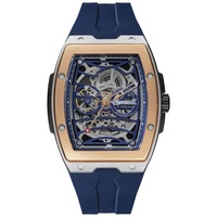 Ingersoll The Challenger Automatik Herrenuhr 42mm 5ATM - Blau/Blau
