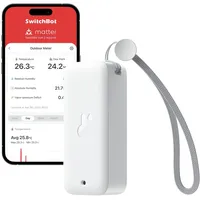 SwitchBot IP65 Hygrometer Thermometer Innen Außen, Bluetooth Thermometer con