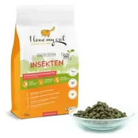 I LOVE MY CAT Getreidefreies Trockenfutter mit Insektenprotein 1,2