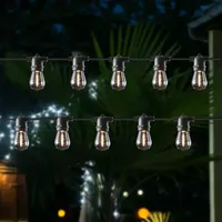 MARELIDA LED Solar Lichterkette Circus - 10x E27 LED