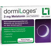 Dr. Loges dormiLoges 3mg Melatonin plus Tryptophan