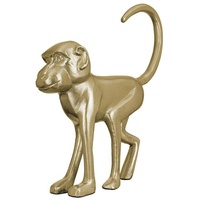 Gilde Tierfigur »Skulptur Monkey«, goldfarben