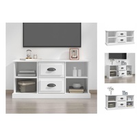 VidaXL TV-Schrank Weiß 99,5x35,5x48 cm Holzwerkstoff