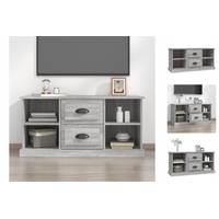 VidaXL TV-Schrank Grau Sonoma 99,5x35,5x48 cm Holzwerkstoff