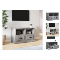 VidaXL TV-Schrank Betongrau 80x35x50 cm Holzwerkstoff