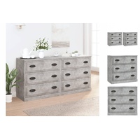 VidaXL Sideboard 70 x 67,5 x 35,5 cm betongrau