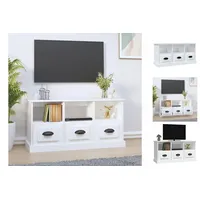 VidaXL TV-Schrank Weiß 100x35x50 cm Holzwerkstoff