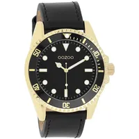 Oozoo Herren Armbanduhr Timepieces schwarz UOC11115