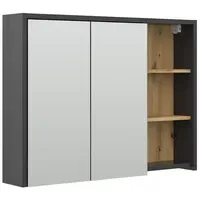 Vicco Viola 100 cm anthrazit/eiche