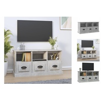 VidaXL TV-Schrank Betongrau 100x35x50 cm Holzwerkstoff