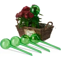 Relaxdays Bewässerungskugeln 5er Set HxD 28 x 8 cm