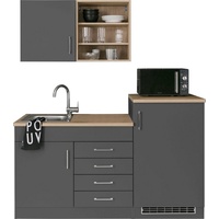 Held MÖBEL Pantryküche »Mali«, Breite 160 cm, mit E-Geräten,