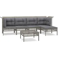 VidaXL Modell 53 Loungeset grau