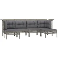 VidaXL Modell 56 Loungeset 6-tlg. grau