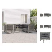 VidaXL Modell 79 Loungeset grau