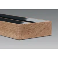 Sigel Visitenkarten-Aufsteller Walnuss Holz/Acryl 60 Karten max. 90x60mm