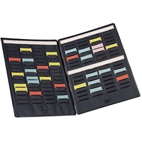 NOBO T-Karten Mini Planungsset, tragbar, Haftnotizen Set mit 2