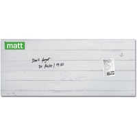 Sigel Glas-Magnettafel artverum® 130,0 x 55,0 cm Design White