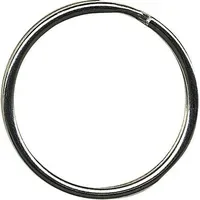 Alco Schlüsselring 1925-10 25mm Metall silber 10 St./Pack.
