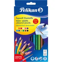 Pelikan 700672, Schwarz, Blau, Braun, Grün, Hellblau, Hellgrün, Orange,