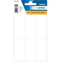 Herma Vielzwecketikett 3754 Weiß 26 x 54 mm 42