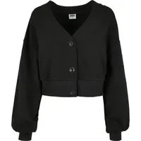 URBAN CLASSICS Organic Oversized Terry Gt Strickjacke Black 5XL