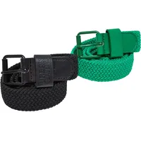 URBAN CLASSICS Elastic Belt Set Kids in Schwarz, Größe