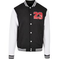 Mister Tee Ballin 23 College Jacke Black / White