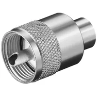 Goobay UHF-Connector Silber
