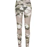 URBAN CLASSICS Camouflage Tech Big Leggings Pink Camouflage 4XL