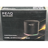 PEAQ PPA 102-B Bluetooth-Lautsprecher schwarz