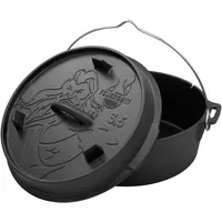 FEUERGOTT Dutch Oven 3,5 l Gusseisen