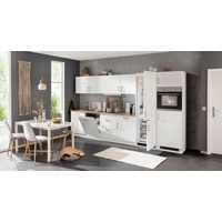 Kochstation Küchenzeile »KS-Tinnum«, mit E-Geräten, Breite 360 cm weiß