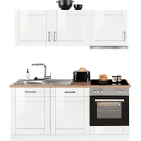 Kochstation Küchenzeile KS-Tinnum 180 cm weiß