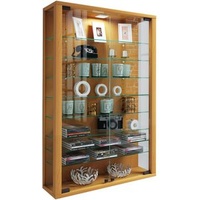 VCM my home Vitrosa Mini Vitrine buche 8 Fachböden