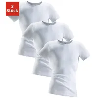 CLIPPER Unterhemd, (3 St.), aus Doppelripp, T-Shirt, Unterziehshirt, Kurzarm