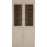 Woood Vitrine Chow aus Kiefernholz, 4 Türen