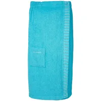 SCHIESSER Rom Saunakilt 85 x 160 cm türkis