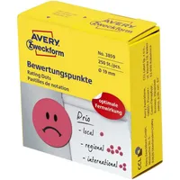 Avery Zweckform AVERY Zweckform Bewertungspunkte 3859 Gesicht
