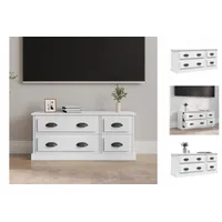 VidaXL TV-Schrank Weiß 100x35,5x45 cm Holzwerkstoff