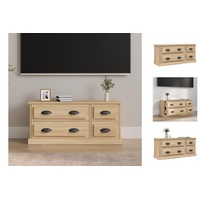 VidaXL TV-Schrank Sonoma-Eiche 100x35,5x45 cm Holzwerkstoff