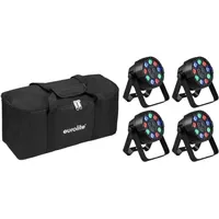 Eurolite Set 4x AKKU Mini PARty RGBW Spot MK2
