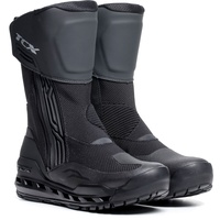 TCX Clima 2 Surround Gore-Tex Motorrad-Touring-Stiefel, Black Dark Grey,